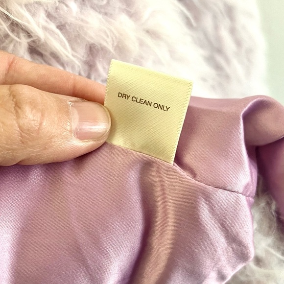Willow & Clay Lilac Purple Faux Fur Shaggy Teddy Jacket Size Coat - Picture 12 of 12